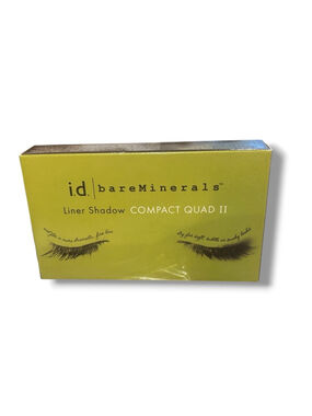 Rare i.d. Bareminerals Liner Shadow Compact Quad II NOS
